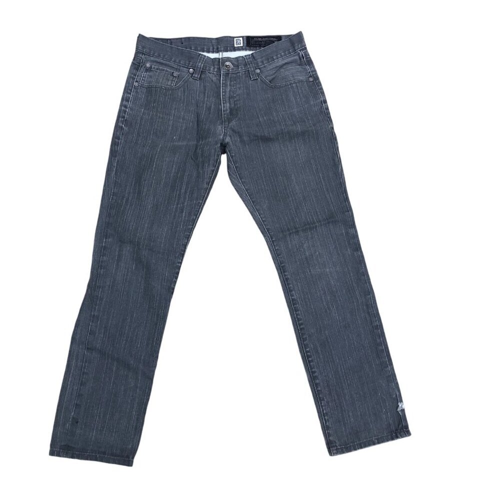 MARC ECKO Cut & Sew Denim Jeans 32 Men's Grey Straight Leg​